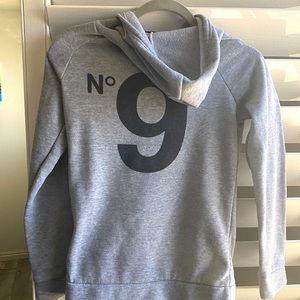 Gray hoodie